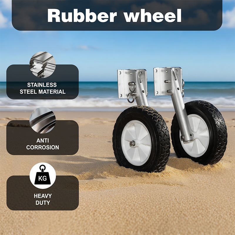 Inflatable Boat Rubber Wheels