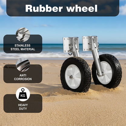 Inflatable Boat Rubber Wheels